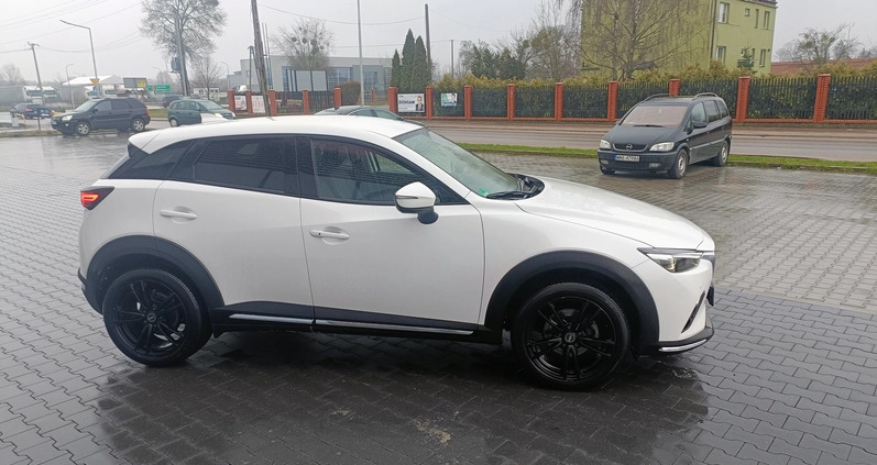 Mazda CX-3 cena 71900 przebieg: 37000, rok produkcji 2018 z Ostrołęka małe 596